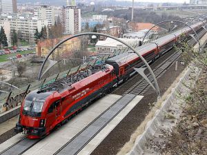 Austriacki Railjet zaprezentował się w Pradze